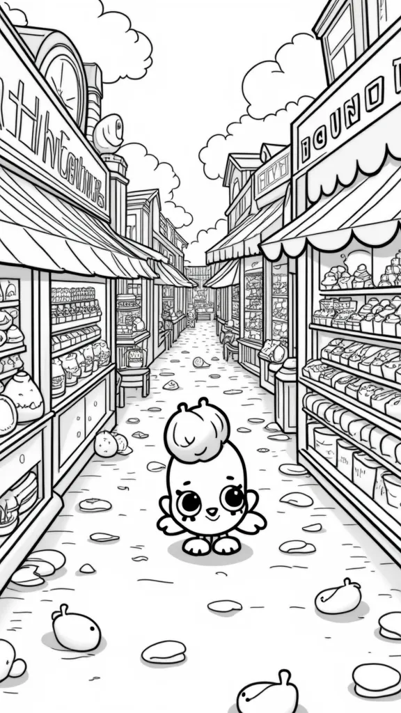 shopkins coloriages gratuits imprimables